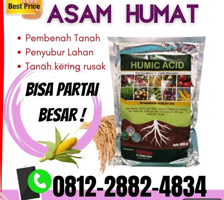 BISA COD! 0812-2882-4834, Harga Asam Humat Untuk Cabe Jember, Grosir Asam Humat Untuk Jagung Jombang, Jual Asam Humat 25 Kg Kediri