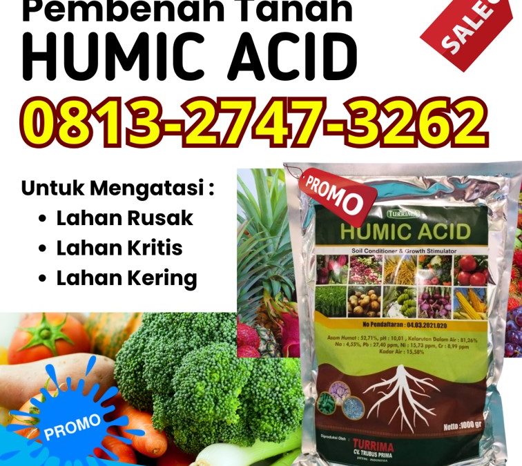 ORI! 0813-2747-3262, Supplier Asam Humat Humic Acid Bondowoso, Suplier Asam Humat Untuk Bawang Merah Gresik, Pusat Asam Humat Untuk Cabe Jember