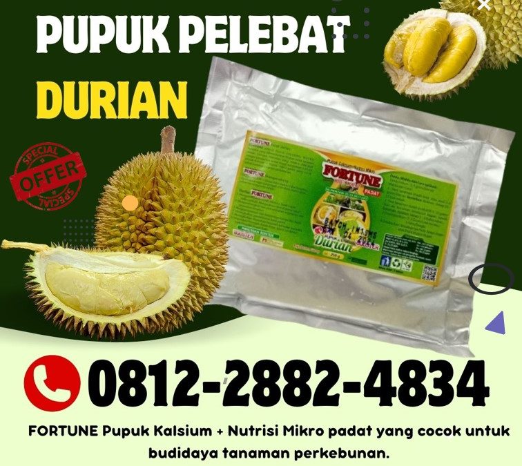 ORGANIK! 0812-2882-4834, AGEN Pupuk Organik Durian Poso