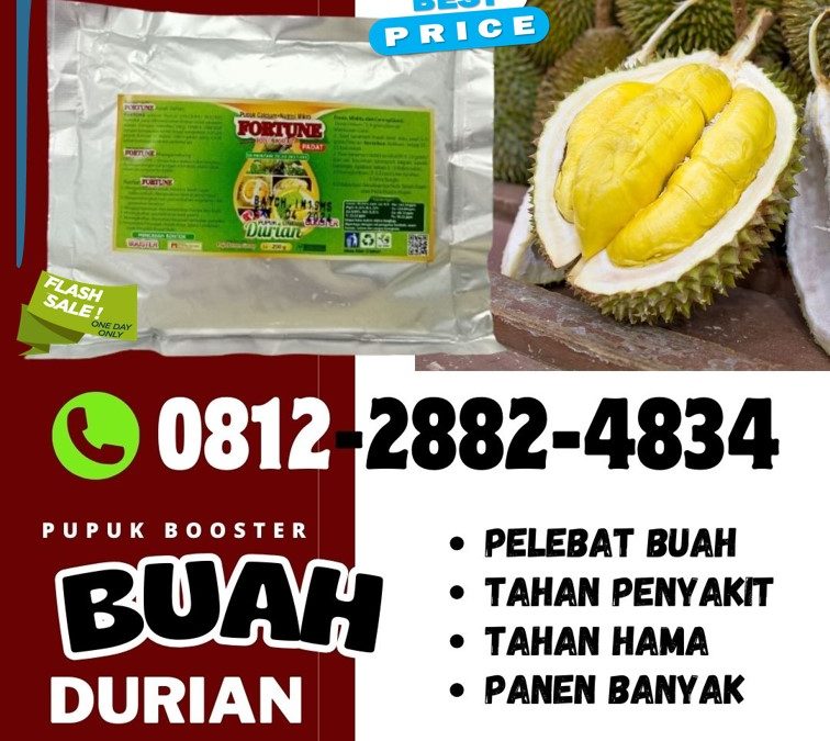SEDANG DISKON! 0812-2882-4834, JUAL Pupuk Buah Durian Banggai