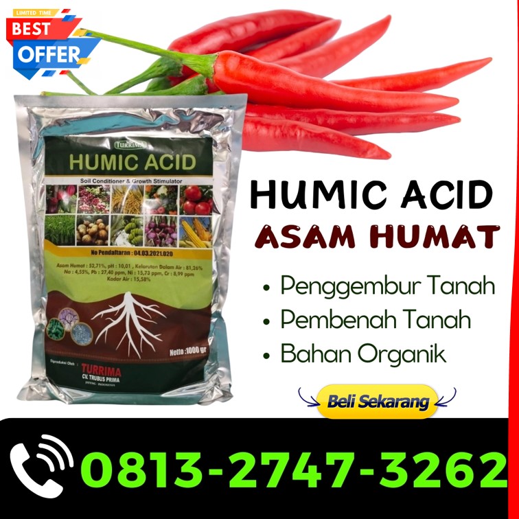HARGA Asam Humat Untuk Cabe Banyuwangi, AGEN Asam Humat Untuk Tanaman Cabe Cluring, Asam Humat Untuk Durian Gambiran