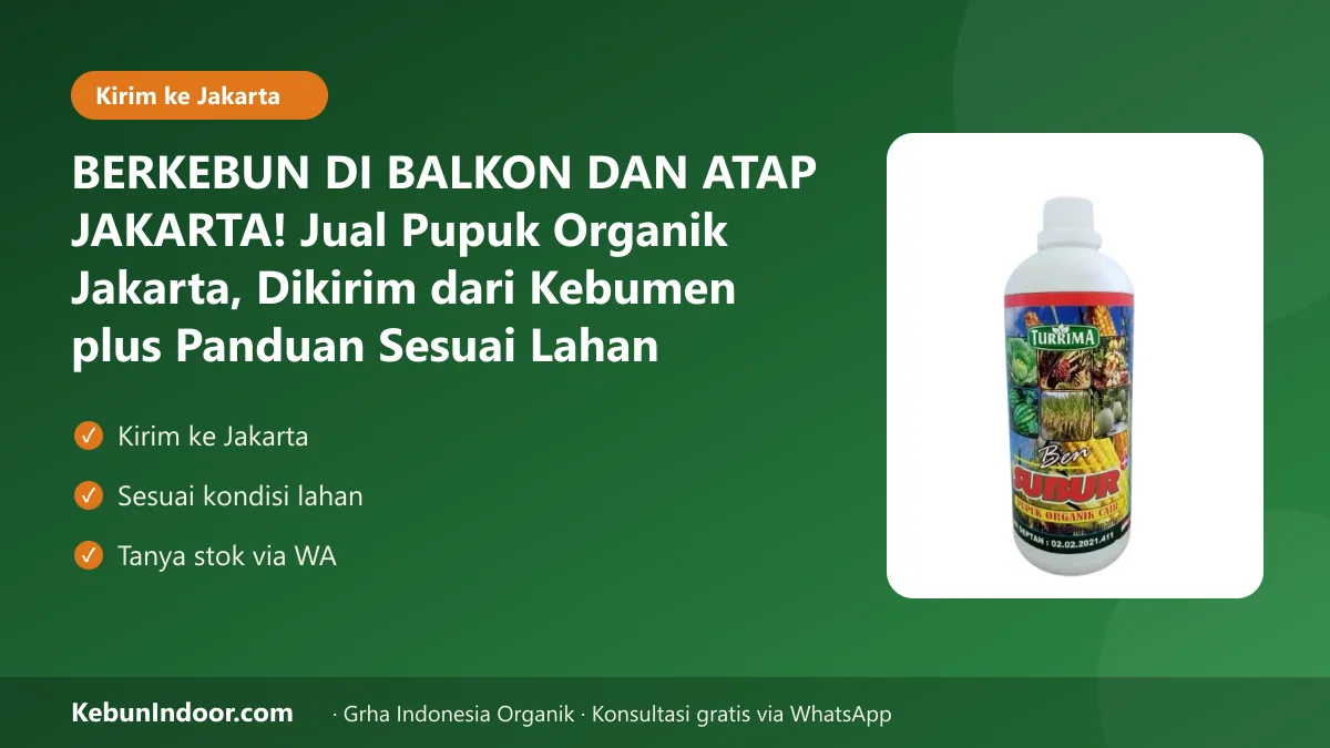 Jual pupuk organik jakarta